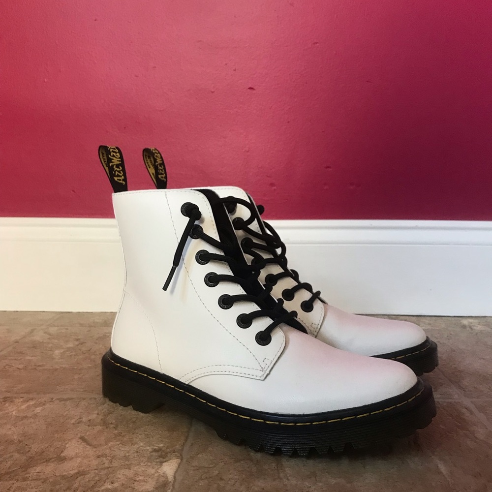 White Dr. Martens